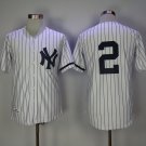 2 Derek Jeter Men Stitched Jersey Size S to 3 XL white