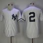 2 Derek Jeter Men Stitched Jersey Size S to 3 XL white