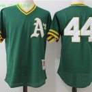 44 Reggie Jackson Men Stitched Jersey Size S to 3 XL green