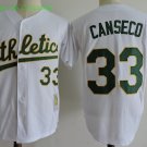 33 Jose Canseco Men Stitched Jersey Size S to 3 XL white