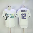 2 Wade Boggs Men Stitched Jersey Size S to 3 XL white
