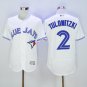 &Acirc;&nbsp;2 Troy Tulowitzki&Acirc;&nbsp;Men Stitched Jersey Size S to 3 XL white
