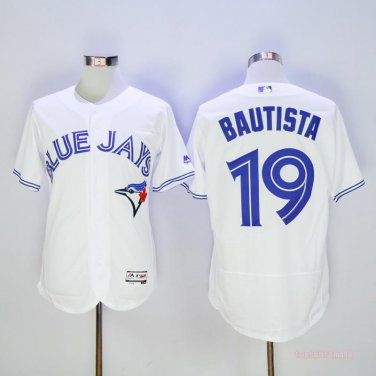 &Acirc;&nbsp;19 Jose Bautista Men Stitched Jersey Size S to 3 XL white