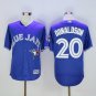 20 Josh Donaldson Men Stitched Jersey Size S to 3 XL blue