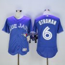6 Marcus Stroman Men Stitched Jersey Size S to 3 XL blue