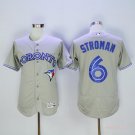6 Marcus Stroman Men Stitched Jersey Size S to 3 XL grey