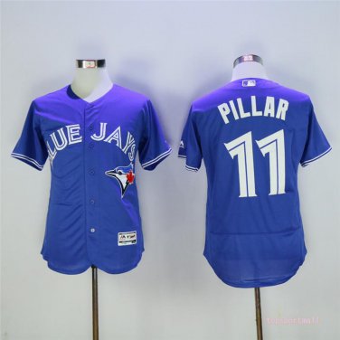 11 Kevin Pilar Men Stitched Jersey Size S to 3 XL blue