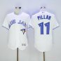 11 Kevin Pilar Men Stitched Jersey Size S to 3 XL white
