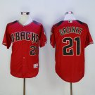 21 Zack Greinke Men Stitched Jersey Size S to 3 XL red