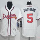 5 Freddie Freeman Men Stitched Jersey Size S to 3 XL white