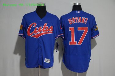 17 Kris Bryan Men Stitched Jersey Size S to 3 XL blue