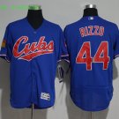 44 Anthony Rizzo Men Stitched Jersey Size S to 3 XL blue