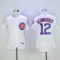 12 Kyle Schwarber Men Stitched Jersey Size S to 3 XL white
