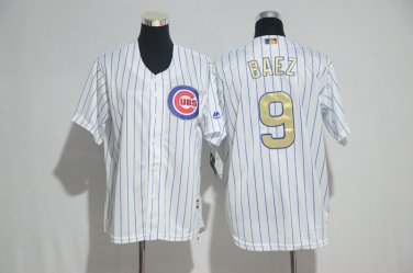 9 Javier Baez&Acirc;&nbsp;Men Stitched Jersey Size S to 3 XL white