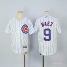 9 Javier Baez Men Stitched Jersey Size S to 3 XL white 1