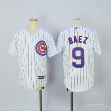 9 Javier Baez&Acirc;&nbsp;Men Stitched Jersey Size S to 3 XL white 1