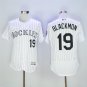 19 Charlie Blackmon Men Stitched Jersey Size S to 3 XL white