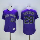 28 Nolan Arenado Men Stitched Jersey Size S to 3 XL blue
