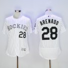 28 Nolan Arenado Men Stitched Jersey Size S to 3 XL white