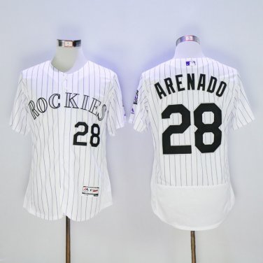 28 Nolan Arenado Men Stitched Jersey Size S to 3 XL white