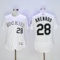 28 Nolan Arenado Men Stitched Jersey Size S to 3 XL white