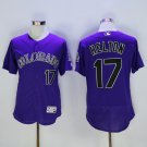 17 Todd Helton Men Stitched Jersey Size S to 3 XL blue