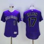 17 Todd Helton Men Stitched Jersey Size S to 3 XL blue