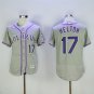 17 Todd Helton Men Stitched Jersey Size S to 3 XL grey