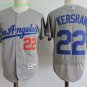 22 Clayton Kershaw Stitched Jersey Size S to 3 XL grey