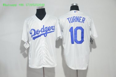 10 Justin Turner  Stitched Jersey Size S to 3 XL white