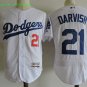 21 Yu Darvish  Stitched Jersey Size S to 3 XL white