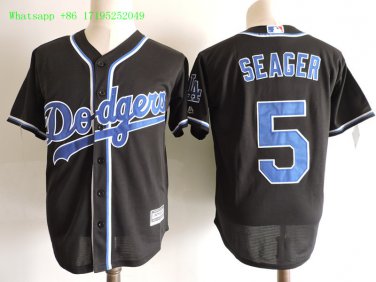 5 Corey Seager  Stitched Jersey Size S to 3 XL back
