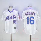 16 Dwight Gooden Stitched Jersey Size S to 3 XL color white