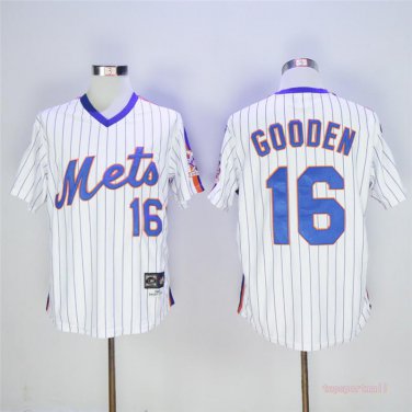 16 Dwight Gooden Stitched Jersey Size S to 3 XL color white
