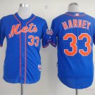 33 Matt Harvey Stitched Jersey Size S to 3 XL blue