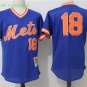 18 Darryl Strawberry  Stitched Jersey Size S to 3 XL blue
