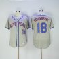 18 Darryl Strawberry  Stitched Jersey Size S to 3 XL grey