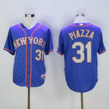 31 Mike Piazza  Stitched Jersey Size S to 3 XL blue