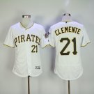 21 Roberto Clemente  Stitched Jersey Size S to 3 XL white 1