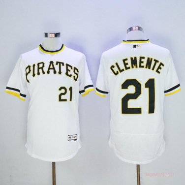 21 Roberto Clemente  Stitched Jersey Size S to 3 XL white 2