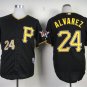 24 Barry Bonds  Stitched Jersey Size S to 3 XL green
