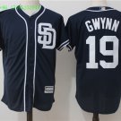 19 Tony Gwynn Stitched Jersey Size S to 3 XL blue