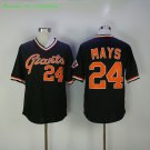 24 Barry Bonds Stitched Jersey Size S to 3 XL black