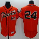24 Willie Mays Stitched Jersey Size S to 3 XL red