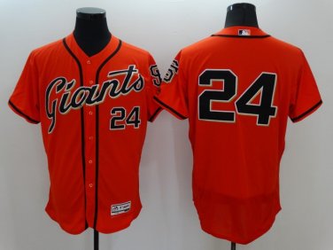 24 Willie Mays Stitched Jersey Size S to 3 XL red