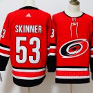 53 Jeff Skinner Stitched Jersey Size S to 3 XL red