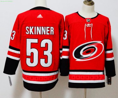53 Jeff Skinner Stitched Jersey Size S to 3 XL red