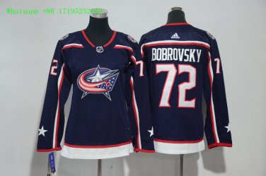 72 Sergei Bobrovsky Stitched Jersey Size S to 3 XL blue 1