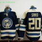20 Brandon Saad Stitched Jersey Size S to 3 XL