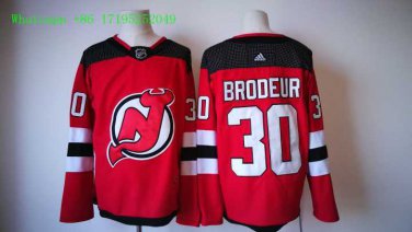 30 Martin Brodeur Stitched Jersey Size S to 3 XL red